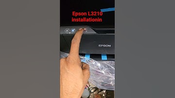 Epson L3210 New #installation All-in One Color printer
