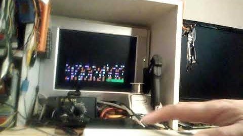 Tandy Radio Shack TRS-80 MC-10 theramin voodoo - strange effect.