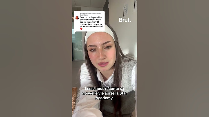 Lénie raconte sa nouvelle vie après la Star Academy