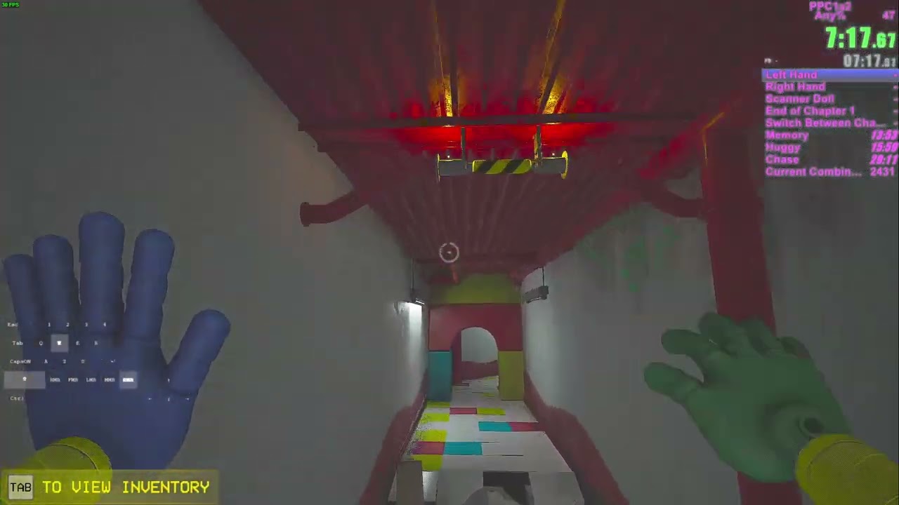 Poppy Playtime Challenge Chapter 1 & 2 Any% In 