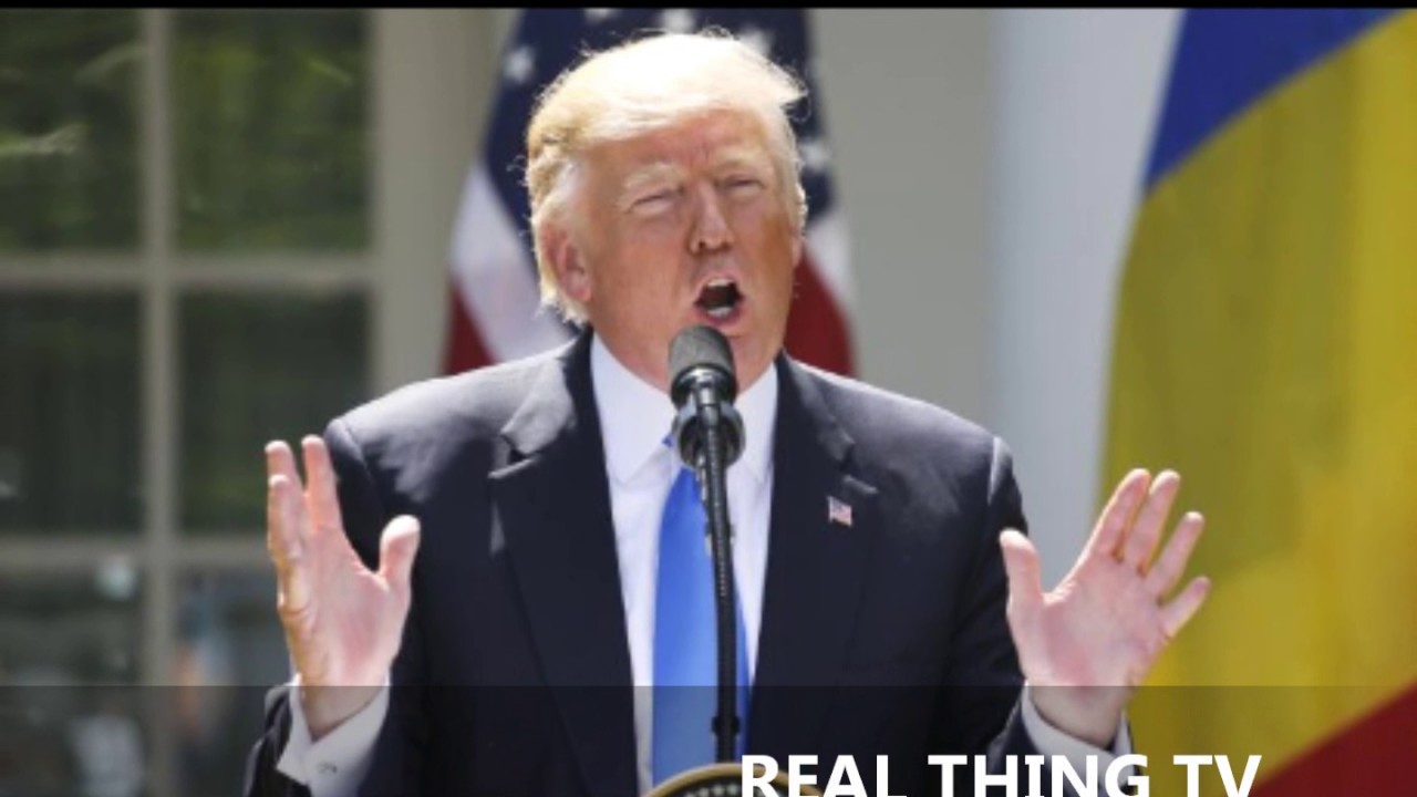 Trump says '100 percent' willing to respond to Comey under oath