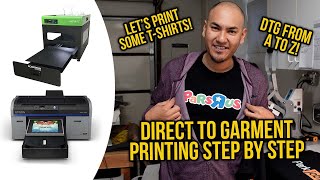 Direct To Garment Printing | Epson F2100 | Mister T1