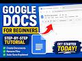 Google Docs Basics for Beginners (Step-by-Step Tutorial)