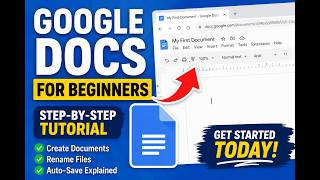 Google Docs Basics for Beginners (Step-by-Step Tutorial)