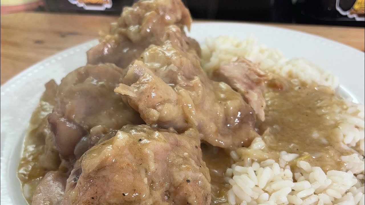 OLD SCHOOL SMOTHERED TURKEY 🦃 WINGS(IN AN INSTANT POT)SUNDAY DINNER RECIPE IDEAS SEGMENT