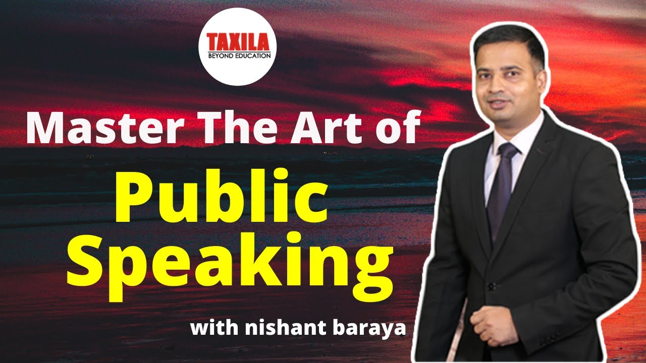Master the Art of Public Speaking: Webinar By Prof Nishant Baraya