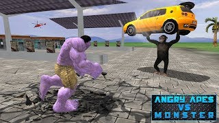 Angry Apes VS Monster City Battle screenshot 1