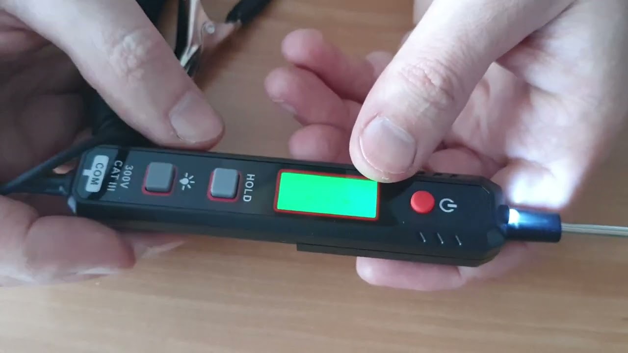 Spannungsprüfer KAIWEETS KWS-EU-VT501 (X001S54Y51) Auspacken und Prüfen