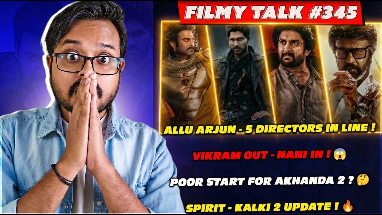 Allu Arjun - Line Up😲 | SPIRIT | Kalki 2 | Sankar's NEXT | Drishyam 3 Record Deal🔥 |Filmy Talk 