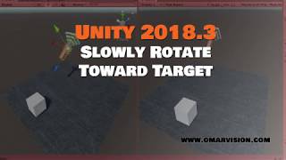 Slowly Rotate Toward a Target