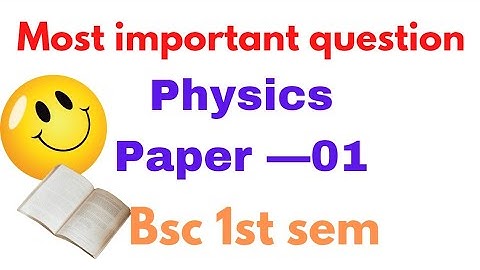 Most important question|| Bsc 1st sem |Physics Mechanics and properties of matter|#kumaununiversity