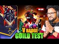 🔴BIGGEST V BADGE GUILD TEST ON LIVE 🔥 FREE FIRE MAX #shorts #freefire #trending