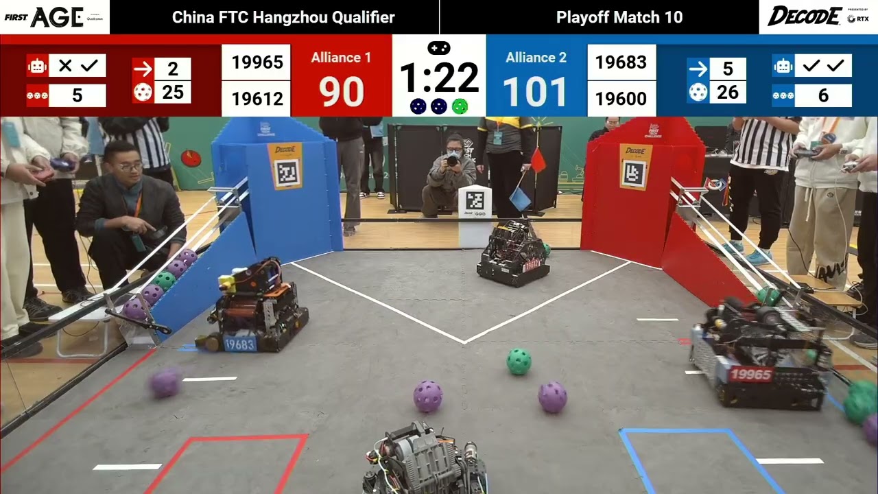 Playoff 10 | DECODE | 2025 China FTC Hangzhou Qualifier