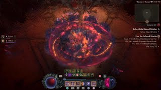 Diablo IV Homebrew Warlock Umbral Chains Build vs Torment XII Uber Lilith