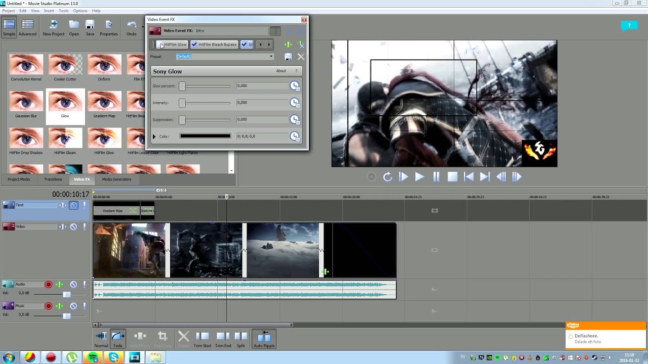 Movie studio platinum 13 basic tutorial YouTube