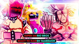 (Au) Super Mario bros react Rap: Humanos (Raiden tameemon) - M4rkim 