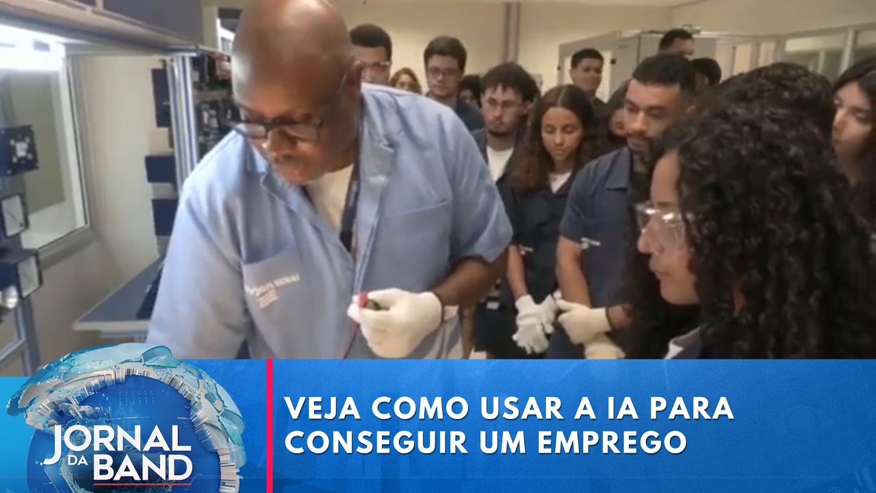 Inteligência artifical pode ajudar pessoas a encontrar emprego | Jornal da Band