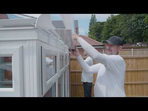 How To Install The End Cap, Gutter And Downpipe To Your Conservatory | ConservatoryLand