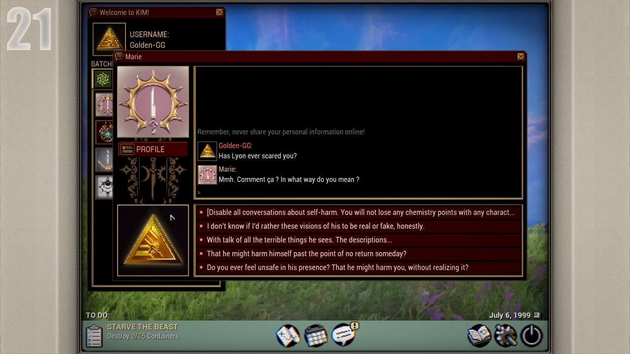 WARFRAME: Беседы с Ким — День 21 — Все диалоги из триады Дьявола в Protoframe