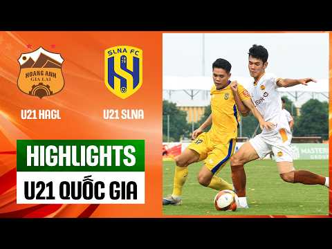 Highlights: U21 HAGL - U21 SLNA | Tấn công kém sắc, phung phí hàng loạt cơ hội — football highlights