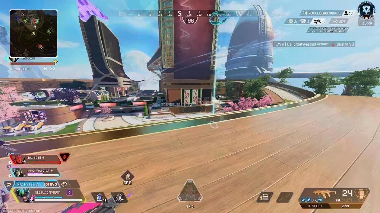 Apex Legends Ranked gameplay diamond lobbies