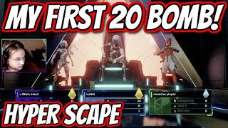 20 KILL GAME IN HYPER SCAPE! - Xbox & PS4