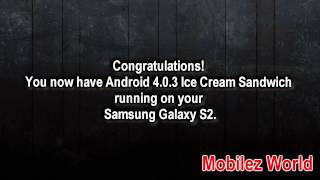 Tutorial - How to Update Samsung Galaxy S2/S II to Android 4.0.3 Ice Cream Sandwich I9100XXLPJ screenshot 4