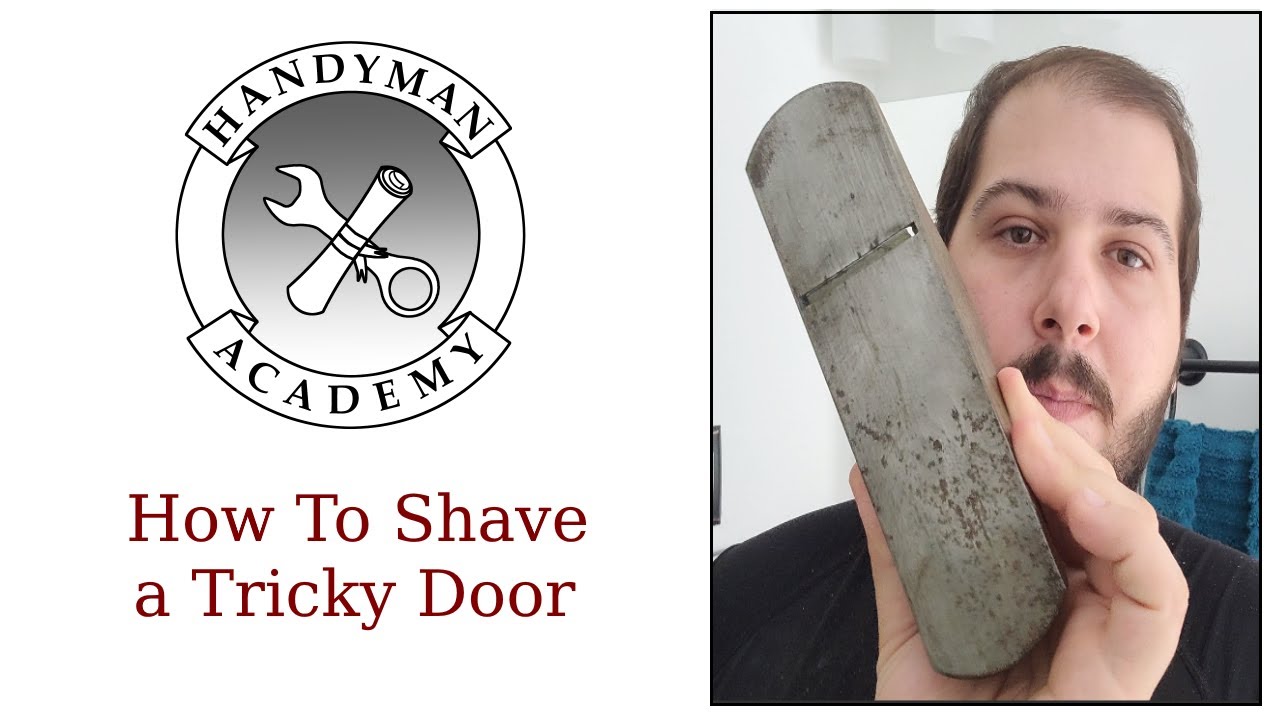 How To Shave a Tricky Door YouTube