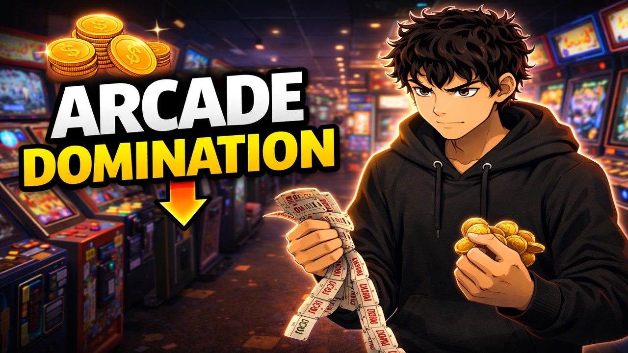 This game lets you play in a arcade all day...