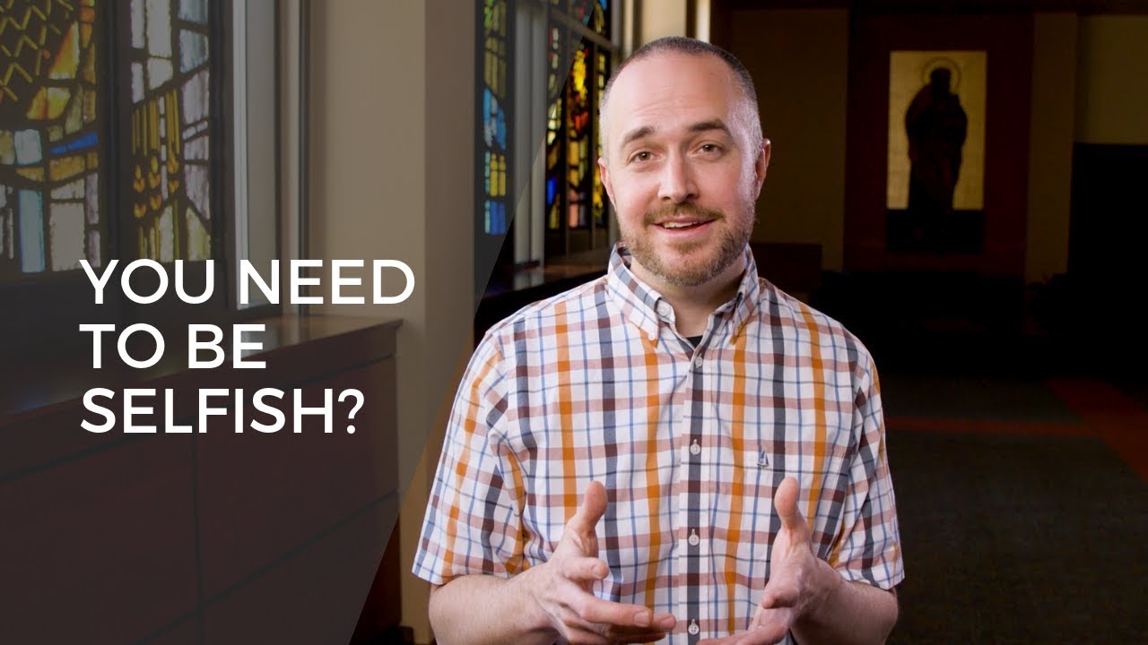 You need to be selfish... - YouTube