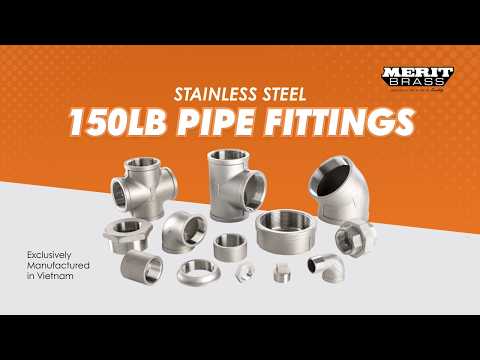 Merit Brass:  Stainless Steel 150LB Pipe Fittings - video from Merit Brass