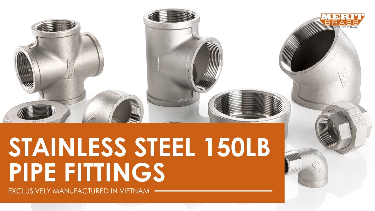 Merit Brass:  Stainless Steel 150LB Pipe Fittings