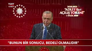 Cumhurbaşkanı Erdoğan’dan İstanbul Barosu’na ‘Pankart’ Tepkisi