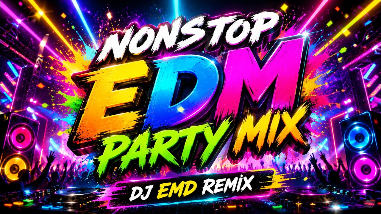 NONSTOP EDM PARTY MIX DJ E.M.D REMIX 2026