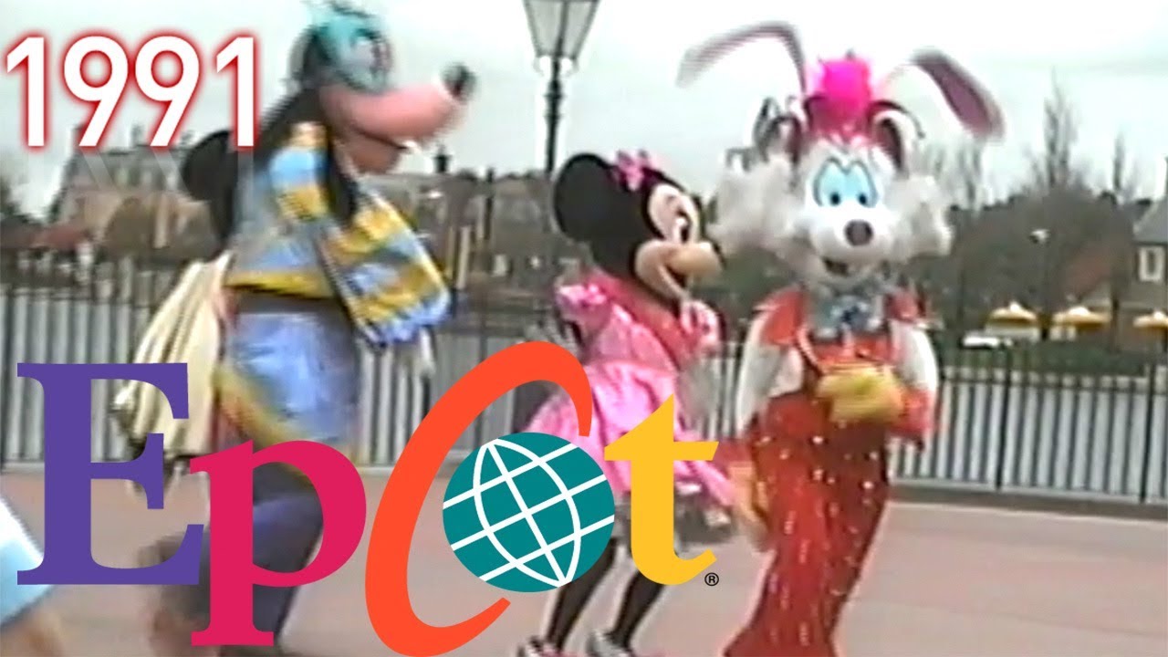 Extinct: Epcot Character Carnivale! w/ Roger Rabbit Epcot 1991 - YouTube