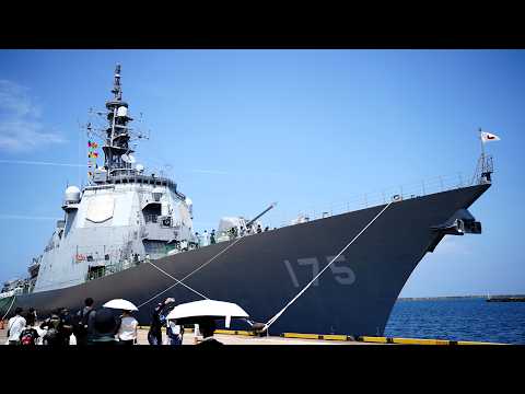 護衛艦みょうこうに乗って来た 海上自衛隊 こんごう型護衛艦3番艦