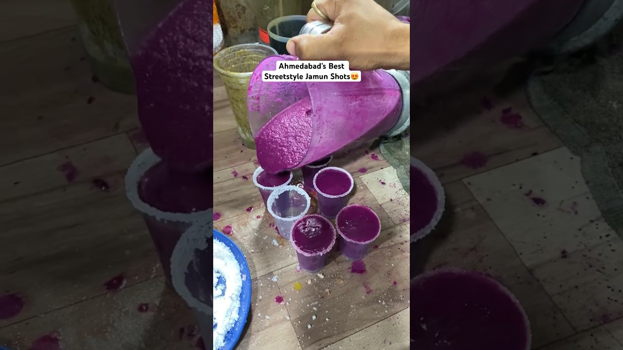 Ahmedabad’s Best Streetstyle Jamun Shots😍 