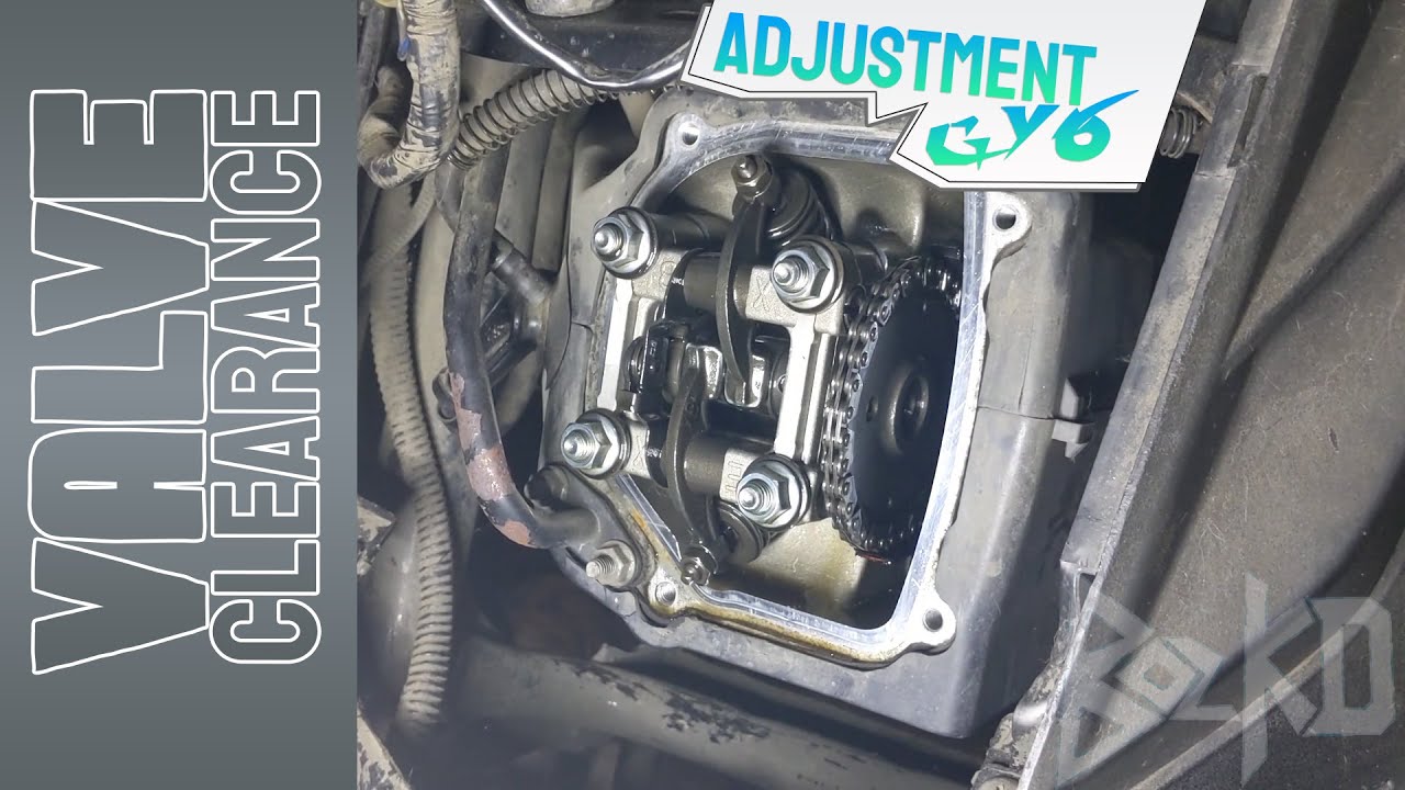 Valve Clearance adjustment para sa ating GY6 Scooter MC YouTube