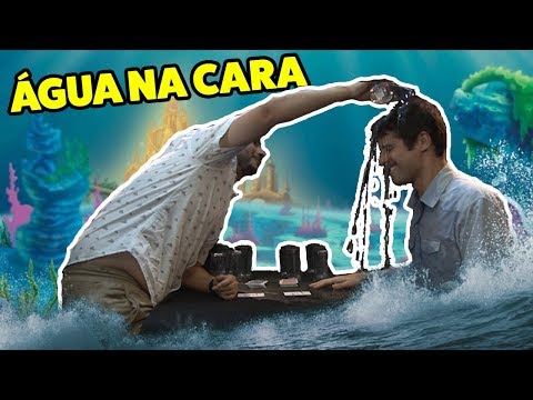 RAFAEL STUDART MOLHOU O CHÃO TODO! - JOGANDO ÁGUA NA CARA