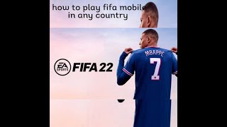 How Play new official fifa 22 mobile mod apk from HD GAMER ||#fifa22 #fifa#footballgame#India#soccer screenshot 2