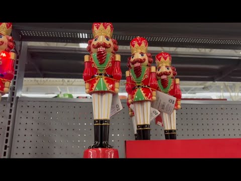 Christmas Animated Nutcracker with Color Changing Lights - YouTube