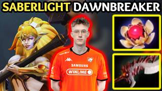🔥 Saberlight DAWNBREAKER Offlane is ACTUALLY INSANE — Always There 🔥 Dota 2 Offlane