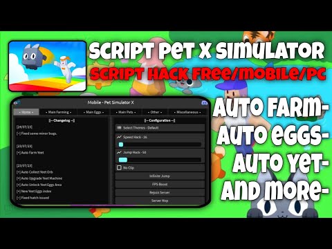 [ROBLOX] SCRIPT YEET A PET ( pet x simulator )