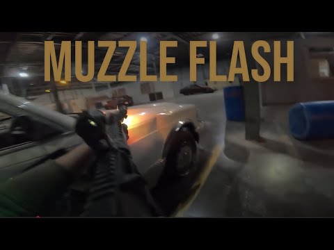 Airsoft with Realistic Muzzle Flash