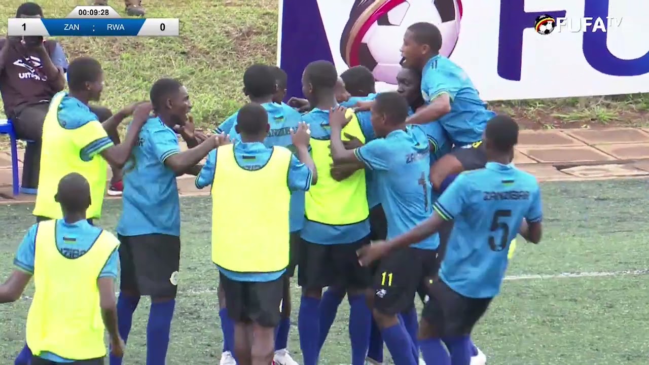 Highlights | CECAFA U15 | Zanzibar 3-0 Rwanda | 2023 Championship