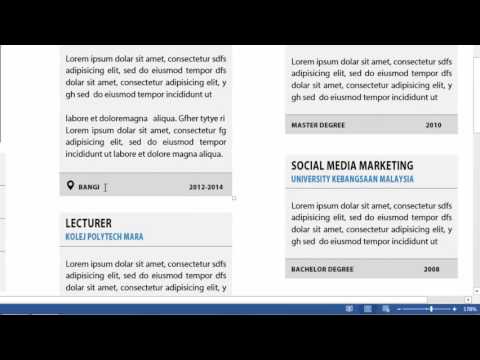 TUTORIAL RESUME INFOGRAFIK #P004B