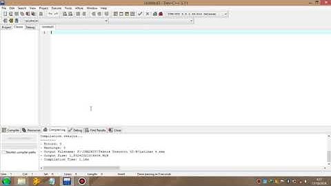 Cara Membuat perulangan menggunakan "For" pada aplikasi Dev C++