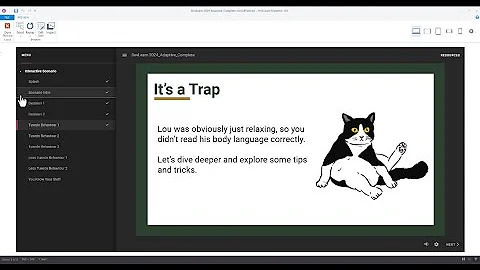 Creating Adaptive Learning Paths Using Interactive Scenarios in Articulate Storyline 360