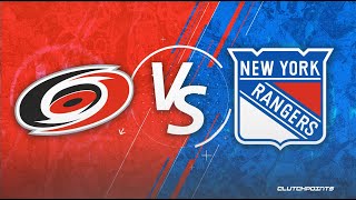 Carolina Hurricanes vs New York Rangers 22 NHL Pick Prediction and