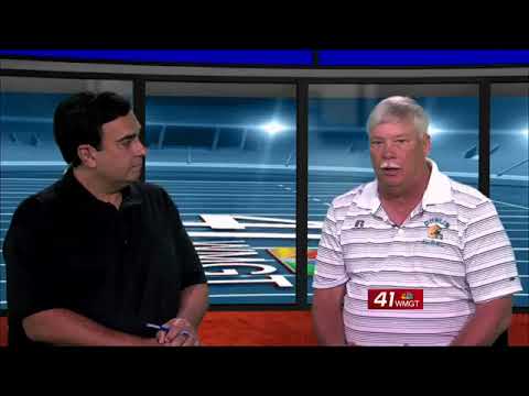 newspaper mockup Coach's Corner: Roger Holmes, Dublin